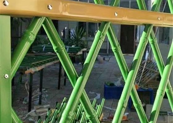 Имитация Бамбуковый речной парк Садовый забор Защита перила Безопасность ручка