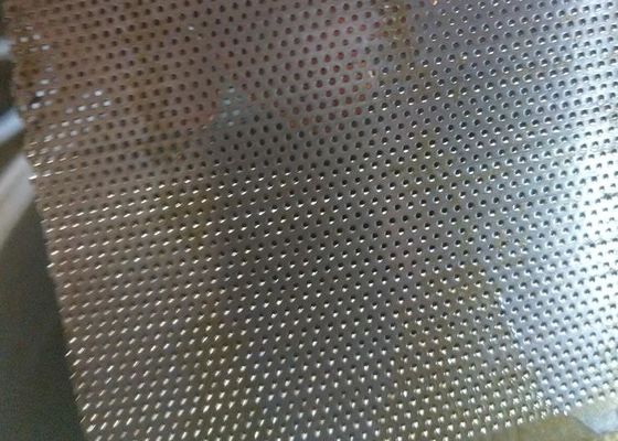 отверстие листа ширины отверстия 80mm 0.8mm пефорированное нержавеющей сталью круглое