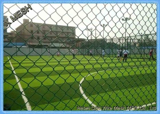 Гальванизированный Pvc циклона 60x60 50ft отверстия покрыл звено цепи ограждая высокое 1.8m