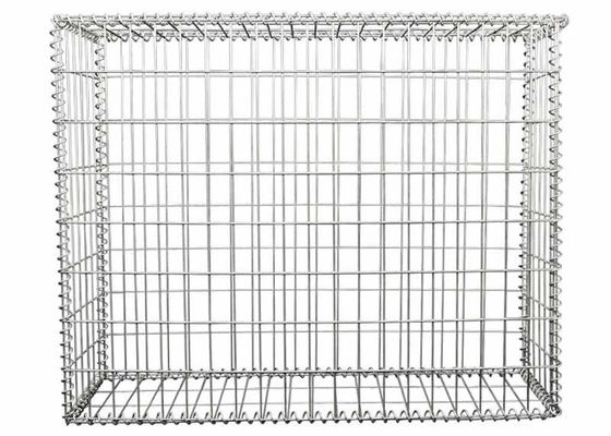 Квадратное отверстие сварило провод стали 2x1x1 Gabion гальванизированный корзинами