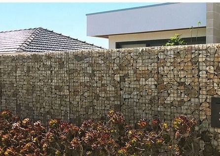 Сваренные корзины Gabion с гальванизированной крышкой подпорной стенкой провода