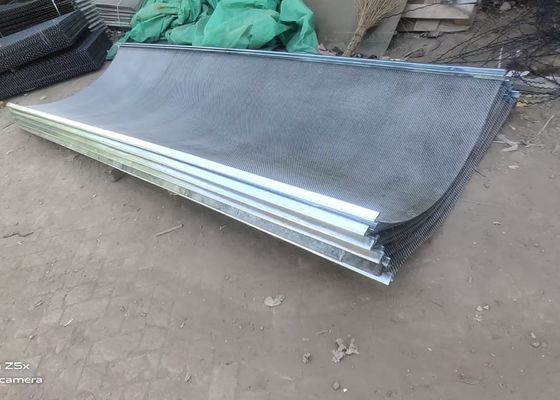 Размер экрана сплетенный сеткой 1mm минирования волнистой проволки замка