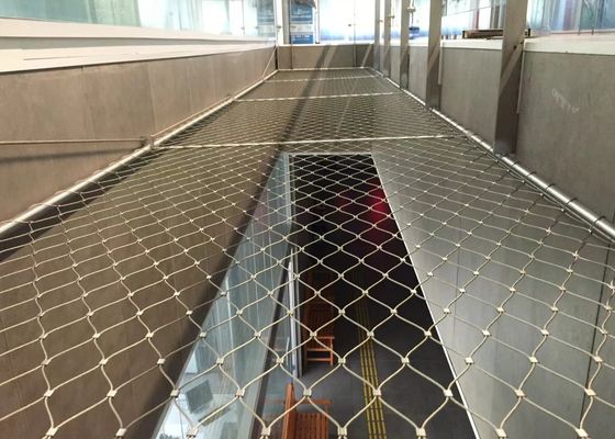 Гибкое x клонит сетка стальной веревочки 1.2mm для балюстрады