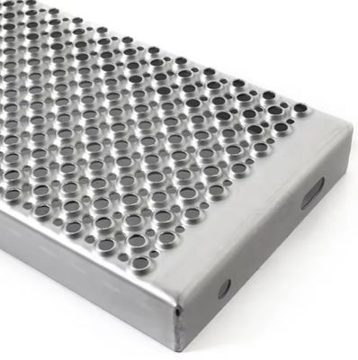 Алюминиевый и слабый углерод пробил гальванизированную дорожку скрежеща толщину 0.3MM- 8MM