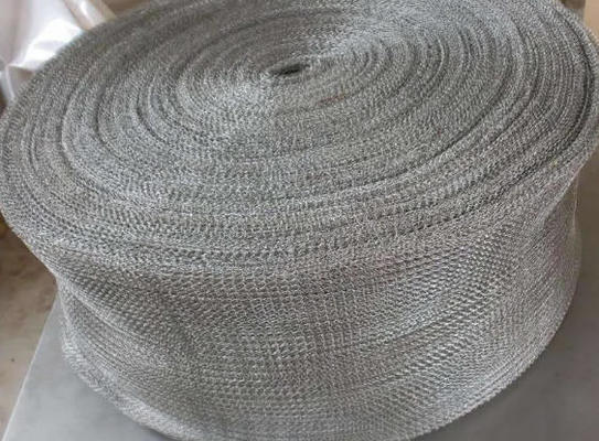 Single, Double, Flat, Compressed & Multi-Layer Titanium Knitted Weaving Wire Mesh