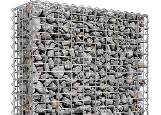 Выпушка сада квадрата сетки Gabion железной проволоки 195 80 x 80mm сваренная