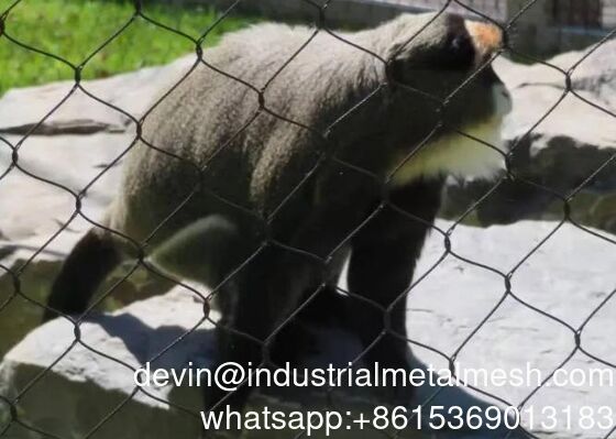 Горячая распродажа гибкой сетки из нержавеющей стали, сетка из стального каната