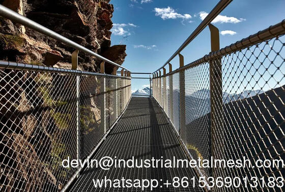 Горячая продажа Продукт Ss 316 Гибкая нержавеющая сталь решетка кабельной проволоки для лестничных перил