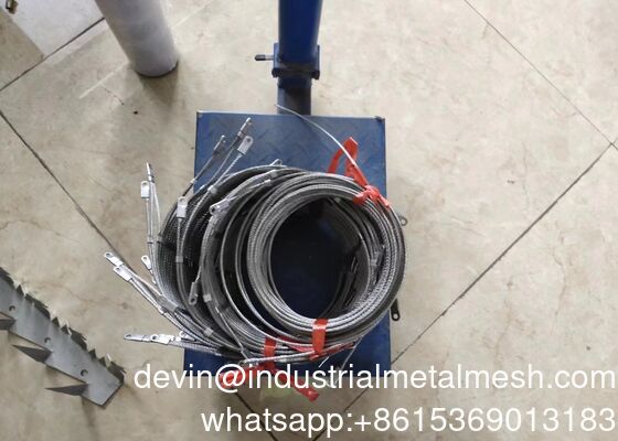 Растения для лазания в зоопарке, защитная проволочная веревка, наконечники, узловая сетка из троса