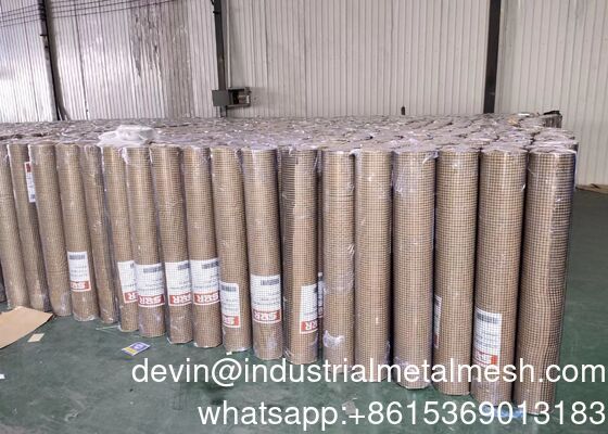 Протокульная отверстия сварные проволочные сетки, спроектированные с помощью метода точечной сварки и роллов размеров 24 применимы в различных структурных проектов