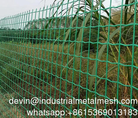 Сетка сварная Holland Wire Mesh Euro Wire, черная, с ПВХ покрытием
