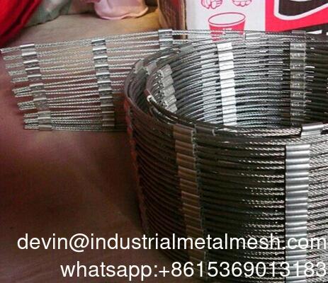 Гибкая 316 птицеводческая сетка безопасности защитная ткань узловая 304 нержавеющая сталь проволока веревка зоопарк сетка