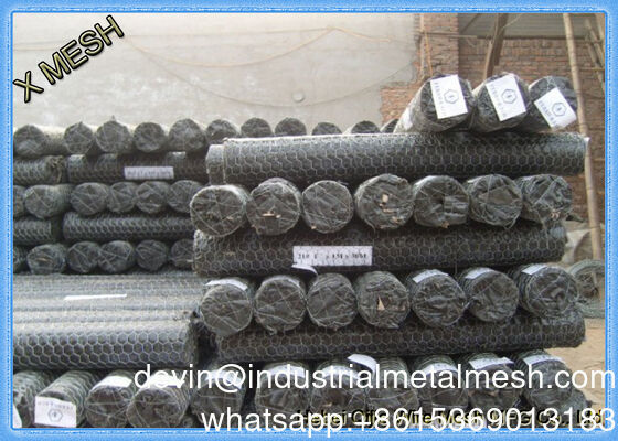 ПВХ покрытый квадратный куриный курорт Шестиугольный железный сетчатый забор