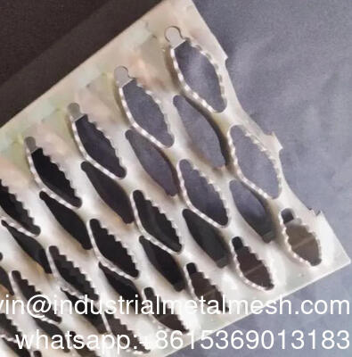 Противоподвижная стальная перфорированная решетка безопасности алмазная рукоятка подвеска прогулочная дорожка материал планка решетка безопасности для платформы прогулочной дорожки