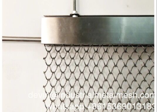 Декоративная сетка для штор из металлической проволоки