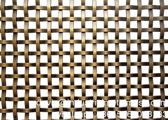 Декоративная ячеистая сеть волнистой проволки