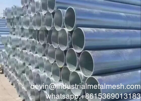 ASTM A53 Z40 Z90 Z120 Горячая оцинкованная труба Gi труба Pre Galvanized Steel Pipes для строительства