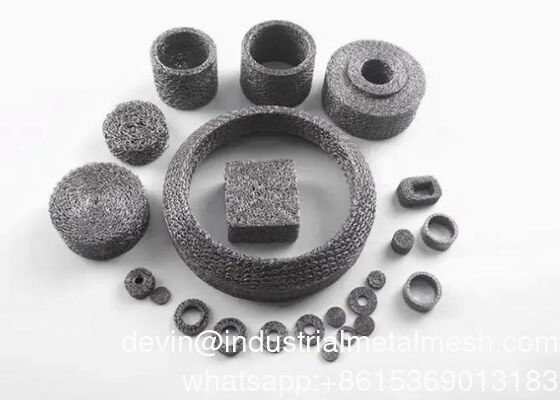 Сетчатая вязаная прокладка из нержавеющей стали от ЭМП и РЧ-излучения, прокладка из вязаной проволочной сетки, вязаная фильтровальная сетка