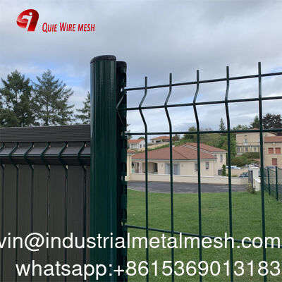 3D Curved Welded Wire Mesh Fence Outdoor 3D Fence Panels