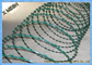 Горячий окунутый гальванизированный ограждать провода бритвы используемый для загородки высокого уровня безопасности