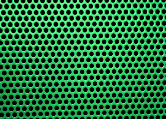 Круглые отверстия, перфорированные листовые металлические панели