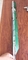 зеленый цвет столба угла утюга длины слабый стальной 45x45x5mm 2ft покрашенный для армии