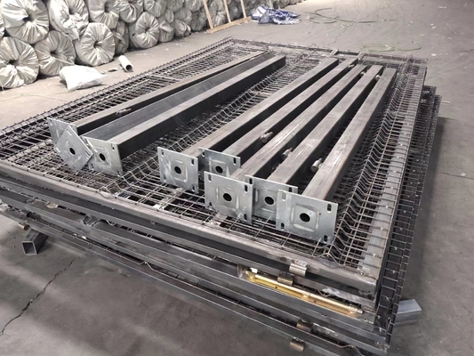 гнуть 3d загородки металла 5mm 75x150mm изогнутый на открытом воздухе декоративный