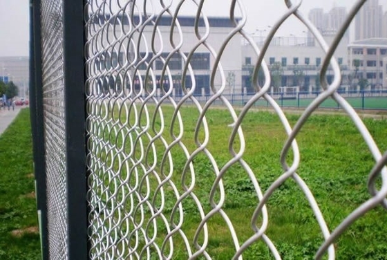 Устойчивый Pvc покрыл легко собранную загородку звена цепи
