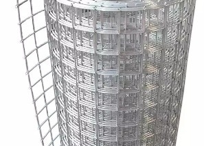 2x2 гальванизировало сваренный Pvc ячеистой сети покрыло нержавеющую сталь