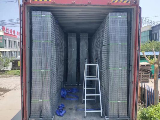 окунутая нержавеющая сталь 2x2 сварила горячее панели 6mm ячеистой сети гальванизированный