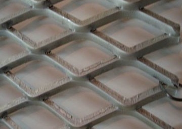 Напудрите покрывая расширенную ячеистую сеть металла с шестиугольным отверстием