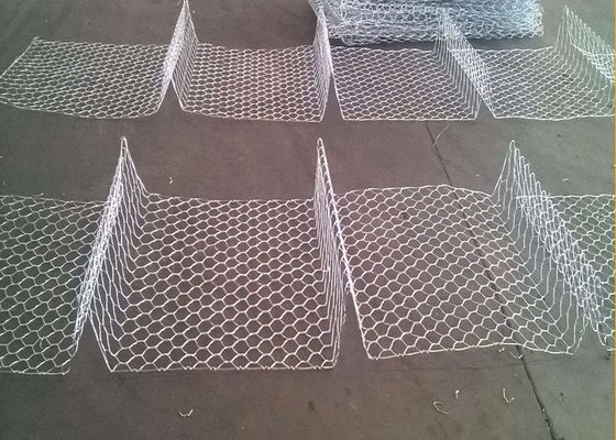 Нержавеющая сталь Gabions сетки провода Selvedge шестиугольная для защищая наклона