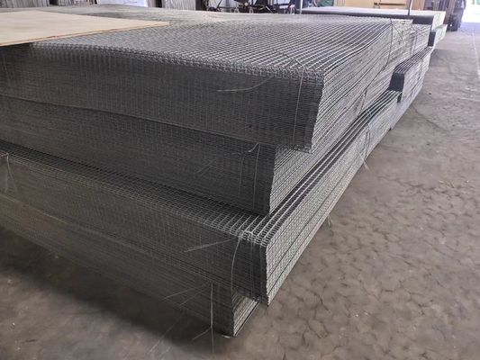 Тяжелая работа оцинкованные сварные проволочные сетки ограждения панели 1/2 дюйма