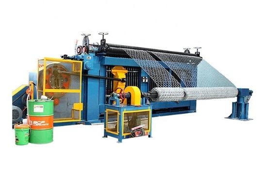 PLC Control Heavy Duty Gabion Box Machine для шестиугольной проволочной сетки
