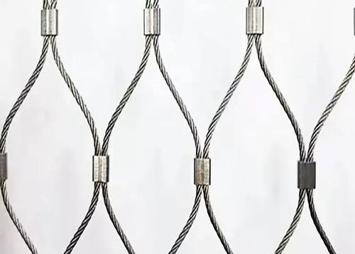 Неоксидант 316 Нержавеющая сталь кабельная сетка на заказ Ferrule тип X Tend