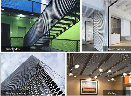 Расширенный нержавеющей сталью диамант сплющенный металлическим листом