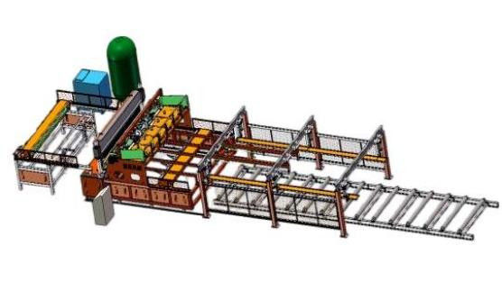 GWC3300 машина для сварки и формования стальных сеток из прямого ствола