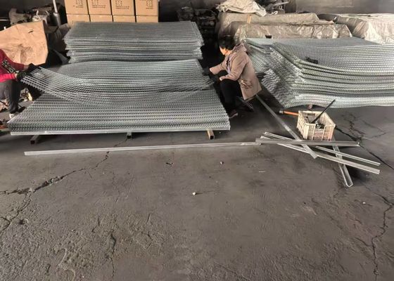 Готической m ячеистой сети 1,2 x 2,4 металла 1.6mm расширенный толщиной