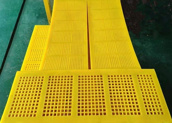 300x1200мм полиуретановый модульный экранный панель PU с высокой эффективностью сепарации