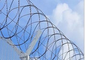 Лезвие ограждая провод Bto-18 бритвы концертины колючки 450mm