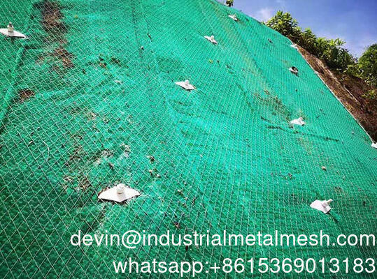 Высокопрочная сетка Tecco в стабилизации склонов