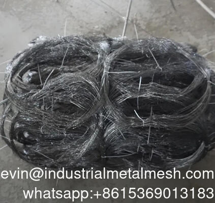 Оцинкованная стальная сетка с высоким содержанием цинка Путанка Противотанковый барьер Поле боя