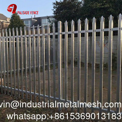 Порошно-покрытая и HDG сталь W Pale Palisade Fencing Manufacturer