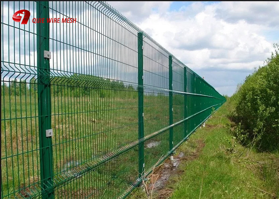 Анти- загородка ячеистой сети подъема покрытая ПВК обшивает панелями 1530мм 1830мм 2030мм для Мулти цвета