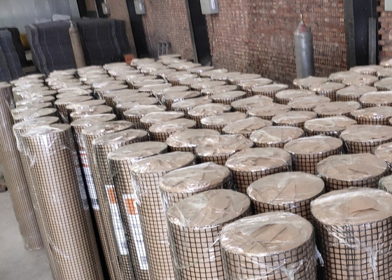 квадрат 1/2x1/2 0.5-2mm гальванизированный 1x1 сварил ячеистую сеть Rolls